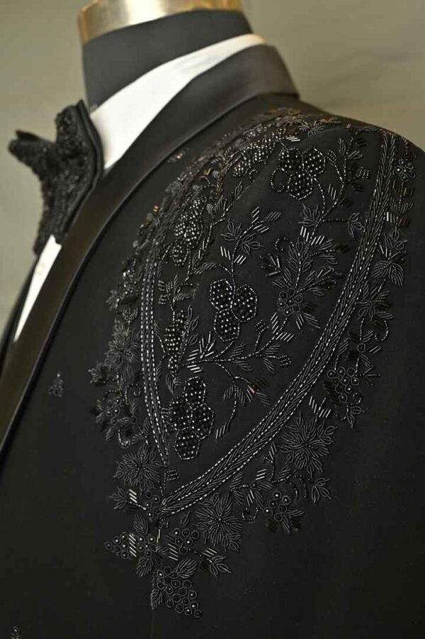 Black Handwork Suit