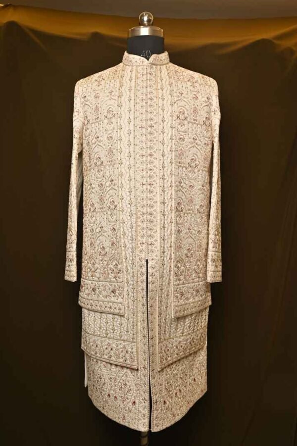 Double Plate Sherwani - Image 3