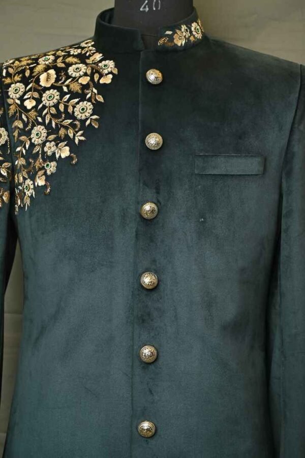 Mens Velvet Indo-Western